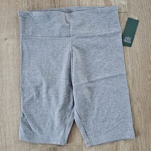 Wild Fable cotton bike shorts, grey, women’s medium, new